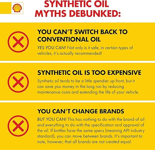 Miniatura 8 de Shell Rotella T6 - Aceite de motor diésel totalmente sintético 5W-40 (1 cuarto de galón, caja de 6)