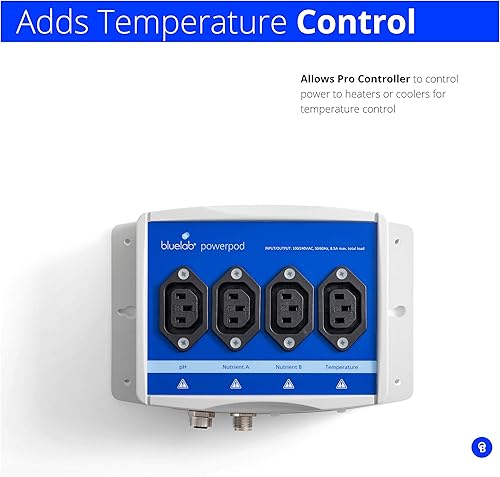 Miniatura 3 de Bluelab POWERPODNA PowerPod para controlador bluelab Pro (solo PowerPod), permite el control de temperatura para una absorción óptima de nutrientes,