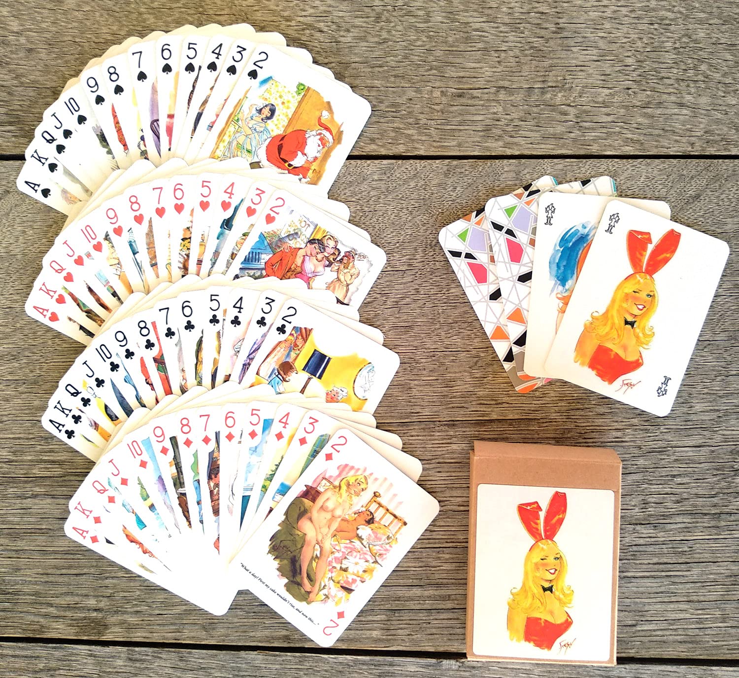 Adult Cartoons Playing Cards (Poker Deck 54 Cards All