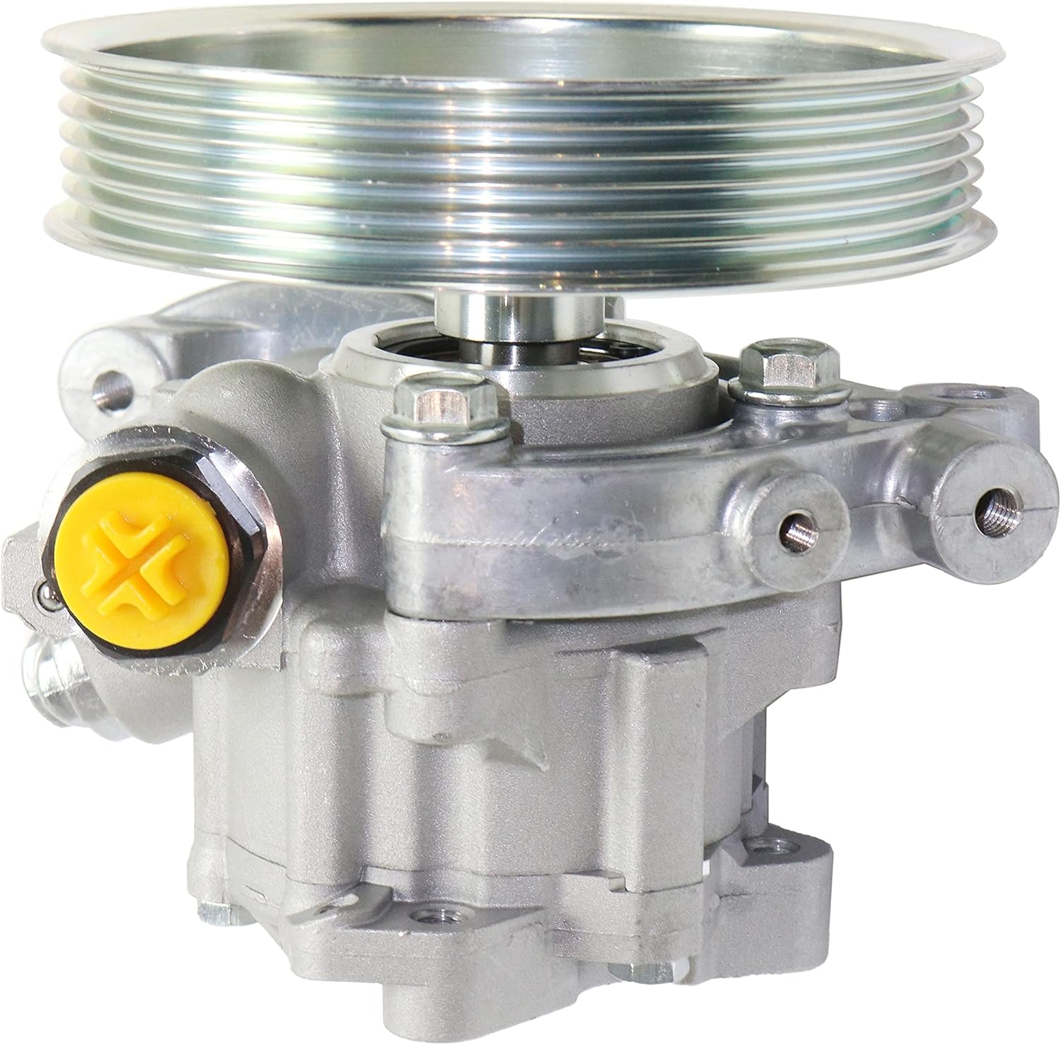 Garage-Pro Power Steering Pump With Pulley Replacement for Volvo XC90 2007-2014 Land Rover LR2 2008-2012 3.2L with Seal Kit Replaces # 96398, LR007207