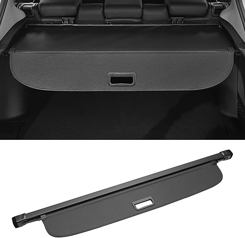 Miniatura 29 de Motoforti Cubierta retráctil para maletero de automóvil para Toyota RAV4 2013-2018, estante de cajuela trasera, equipaje, cubierta de seguridad,