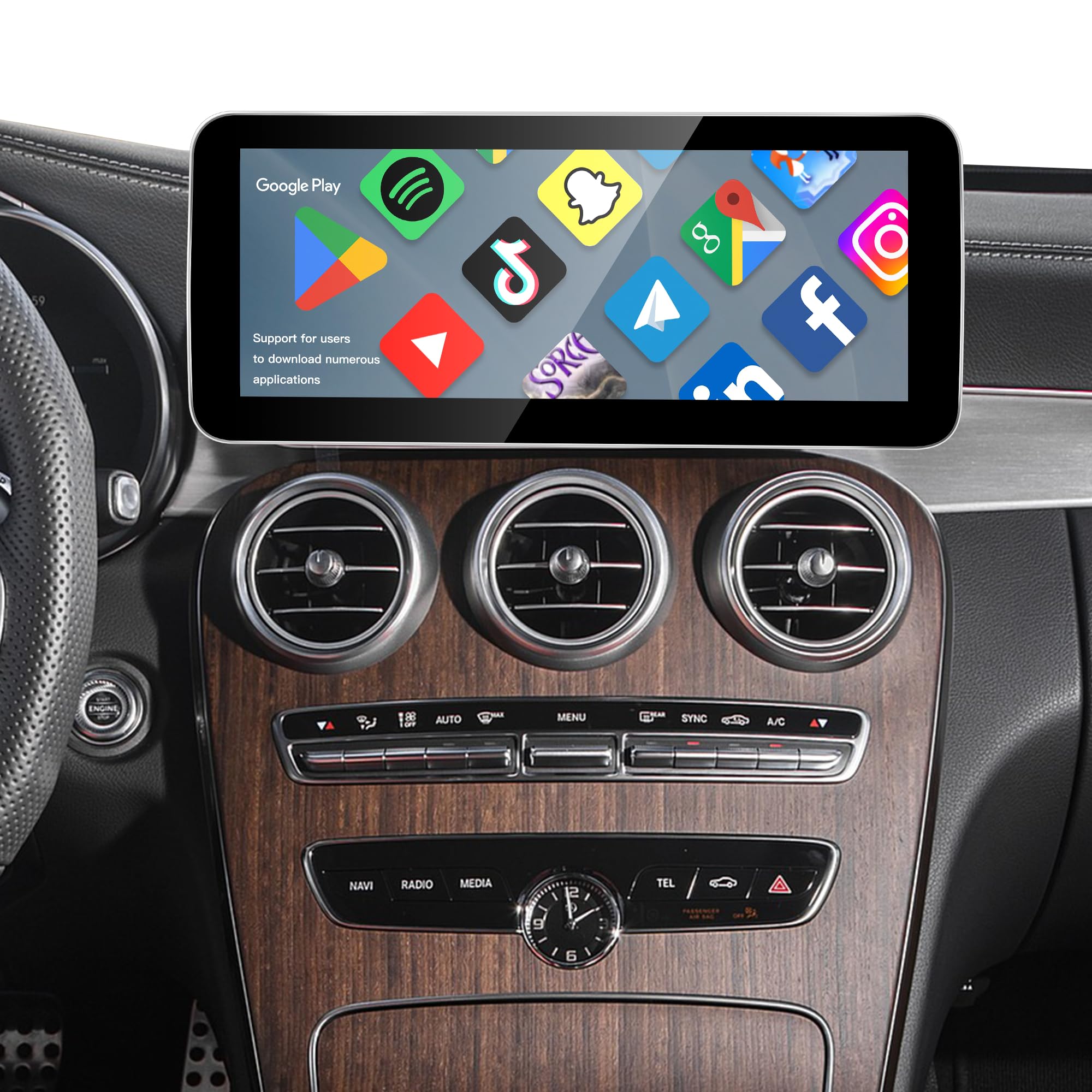 Amazon.com: 10.25 Inch Android Screen for Mercedes W205 A205 C205