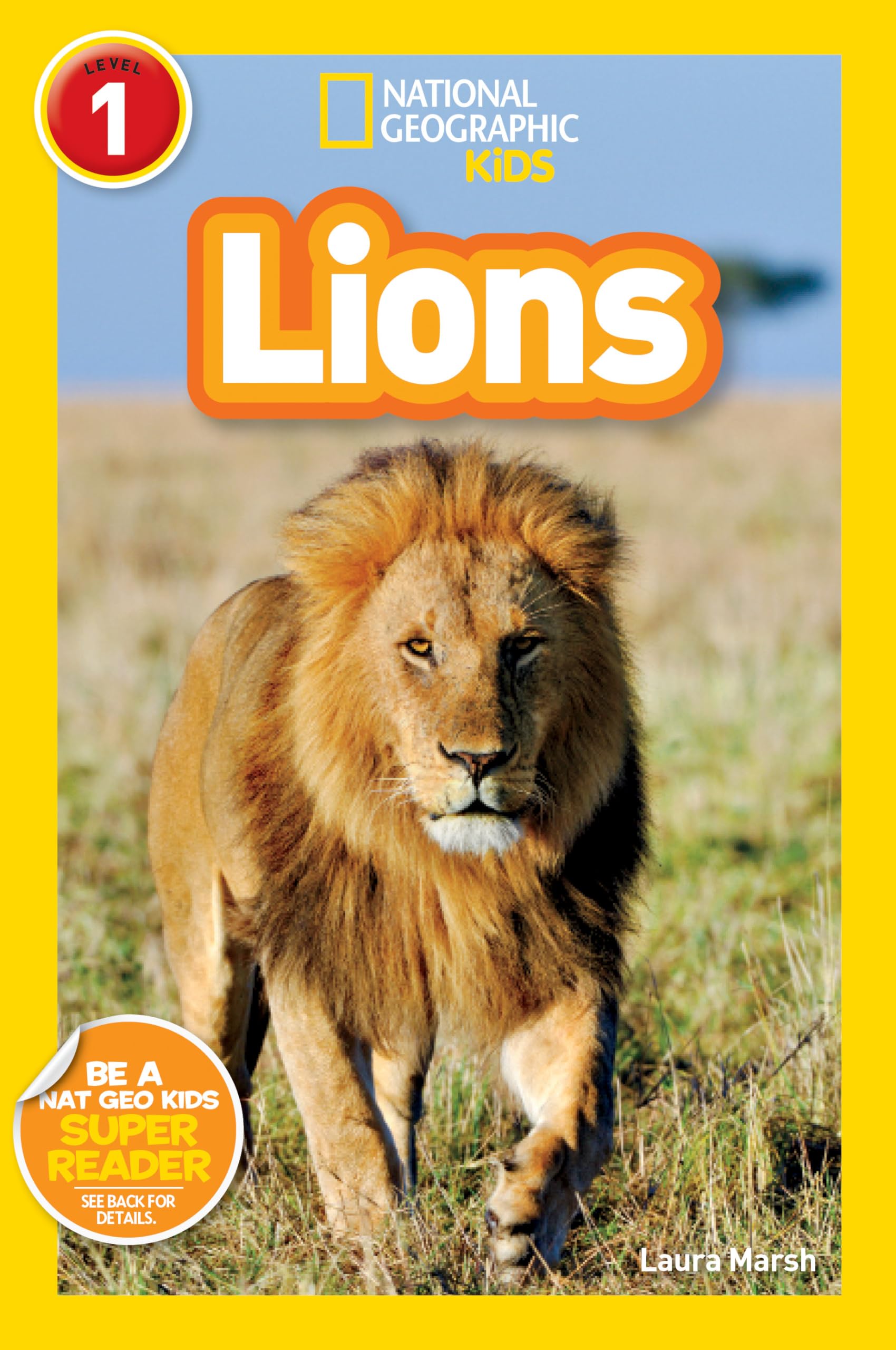 National Geographic Kids Readers: Lions Paperback – Big Book, 6 January 2015