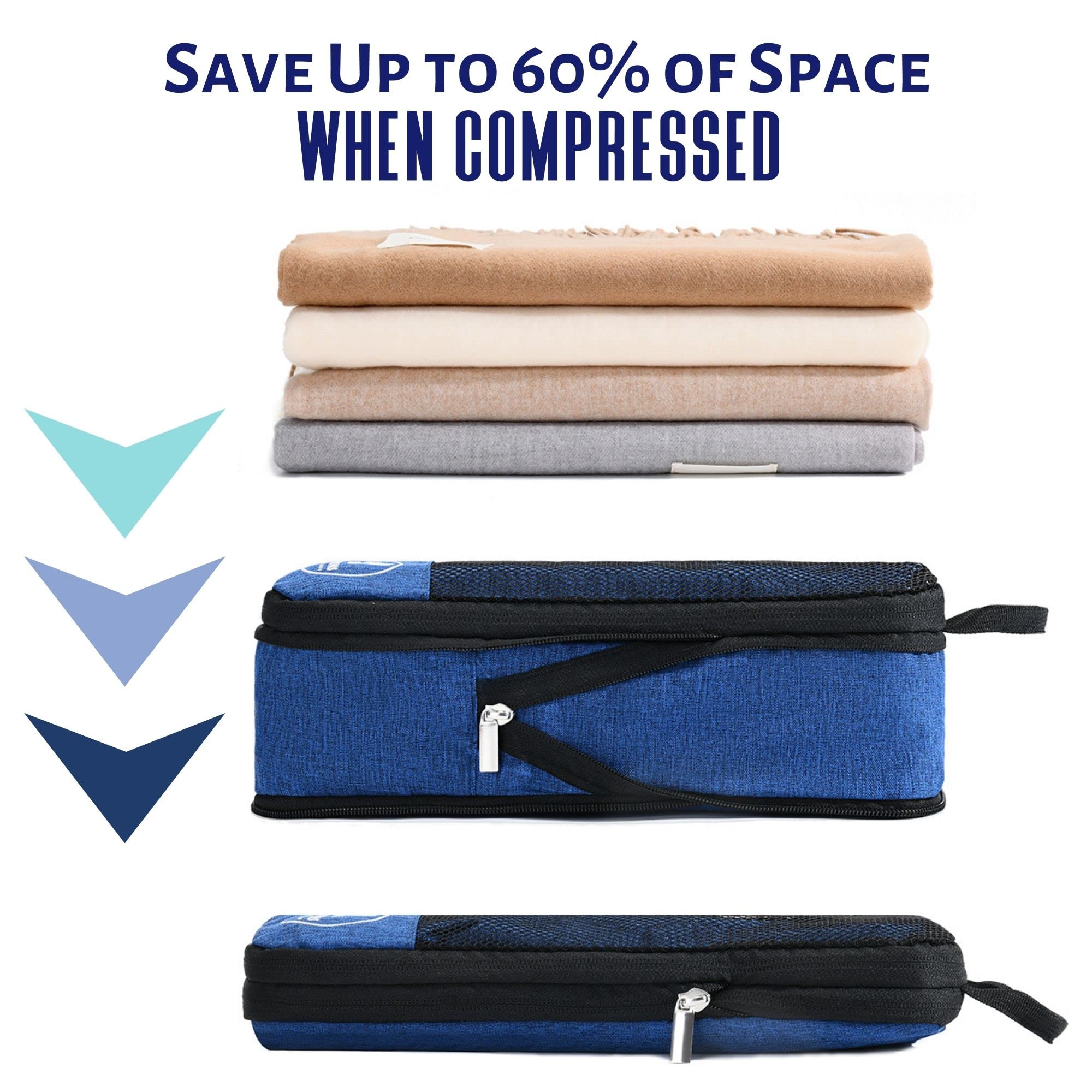 Cesta borsa portabiancheria HWC-C34 tessuto ~ a coste maniglie 65l blu