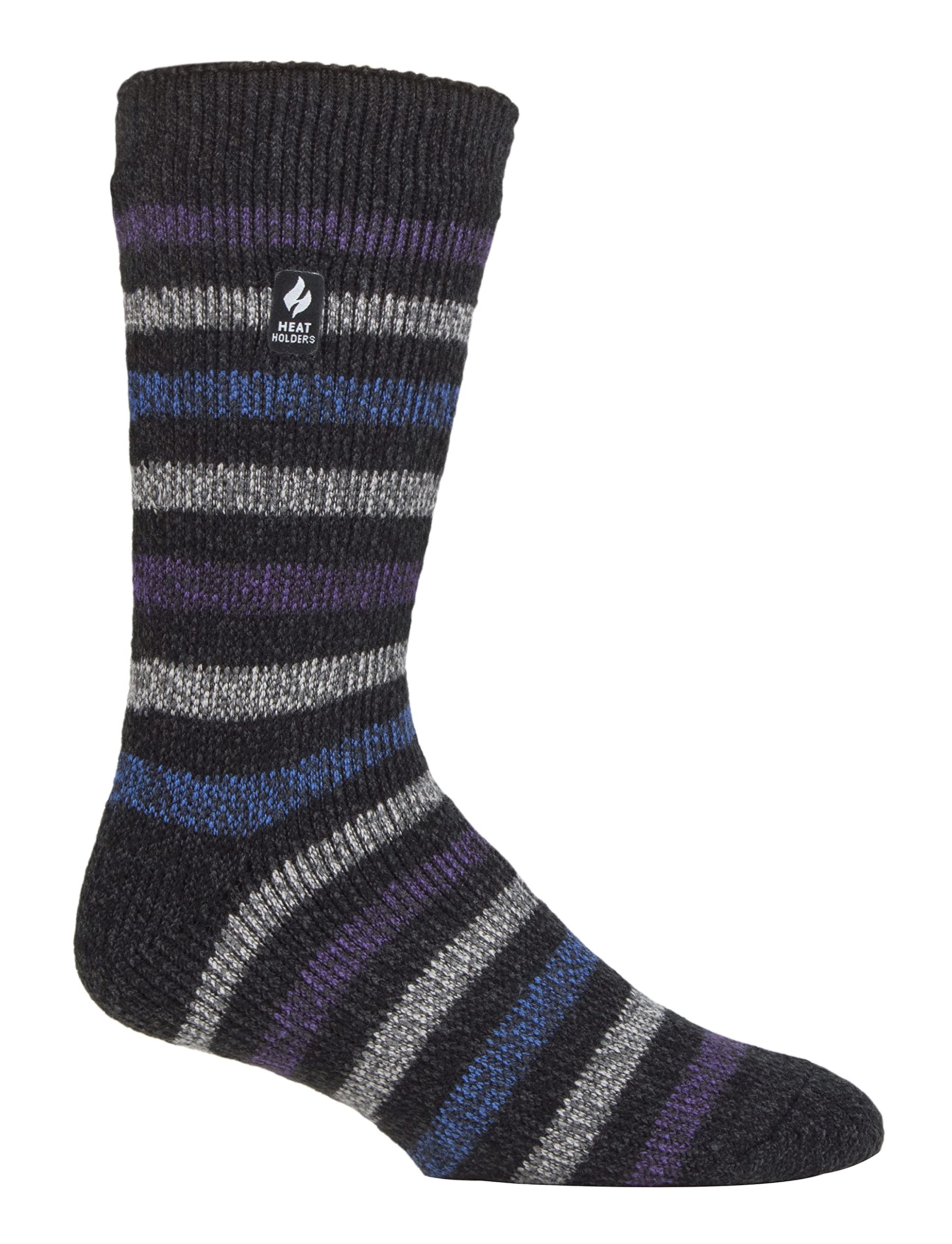 Sock Snob Unisex Charcoal (Dublin) Heat Holders Mens Thick Warm Winter Thermal Socks