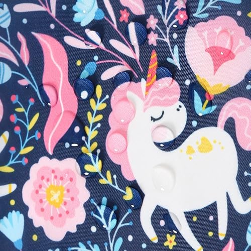 Miniatura 4 de Juego de 5 baberos impermeables de manga larga con bolsillo para niños pequeños de 6 a 30 meses