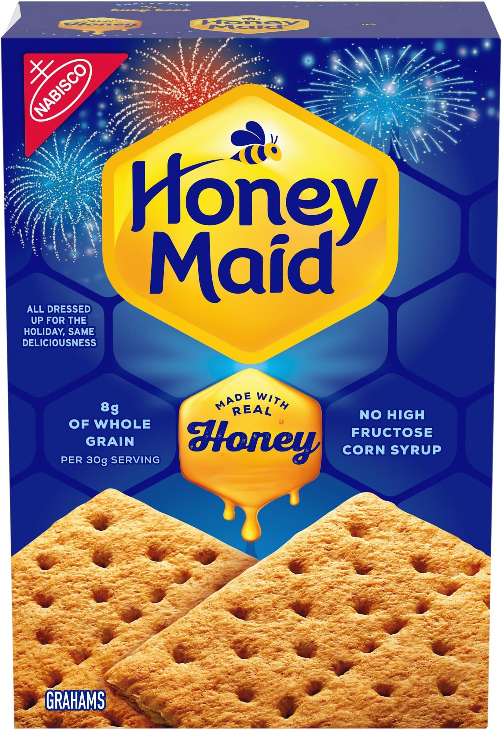 Graham Crackers, Lunch Snacks, 14.4 Ounce