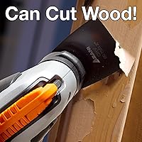 Vista 3 de Asani Juego de 24 hojas de sierra oscilantes multiherramienta y accesorios, kit de accesorios multiherramienta, accesorios para Makita, Milwaukee