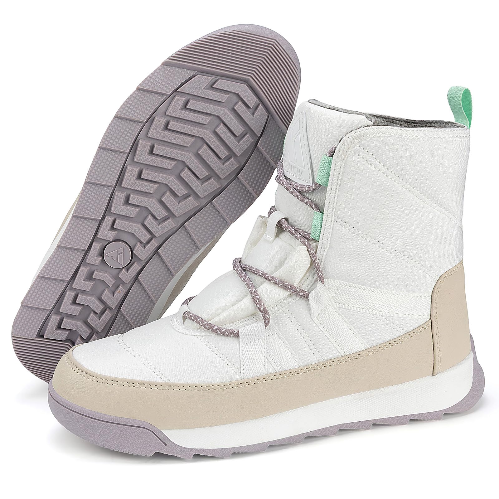 Mishansha Stivali da Neve Donna Antiscivolo Caldi Scarpe Invernali Comfort Gr.36-42