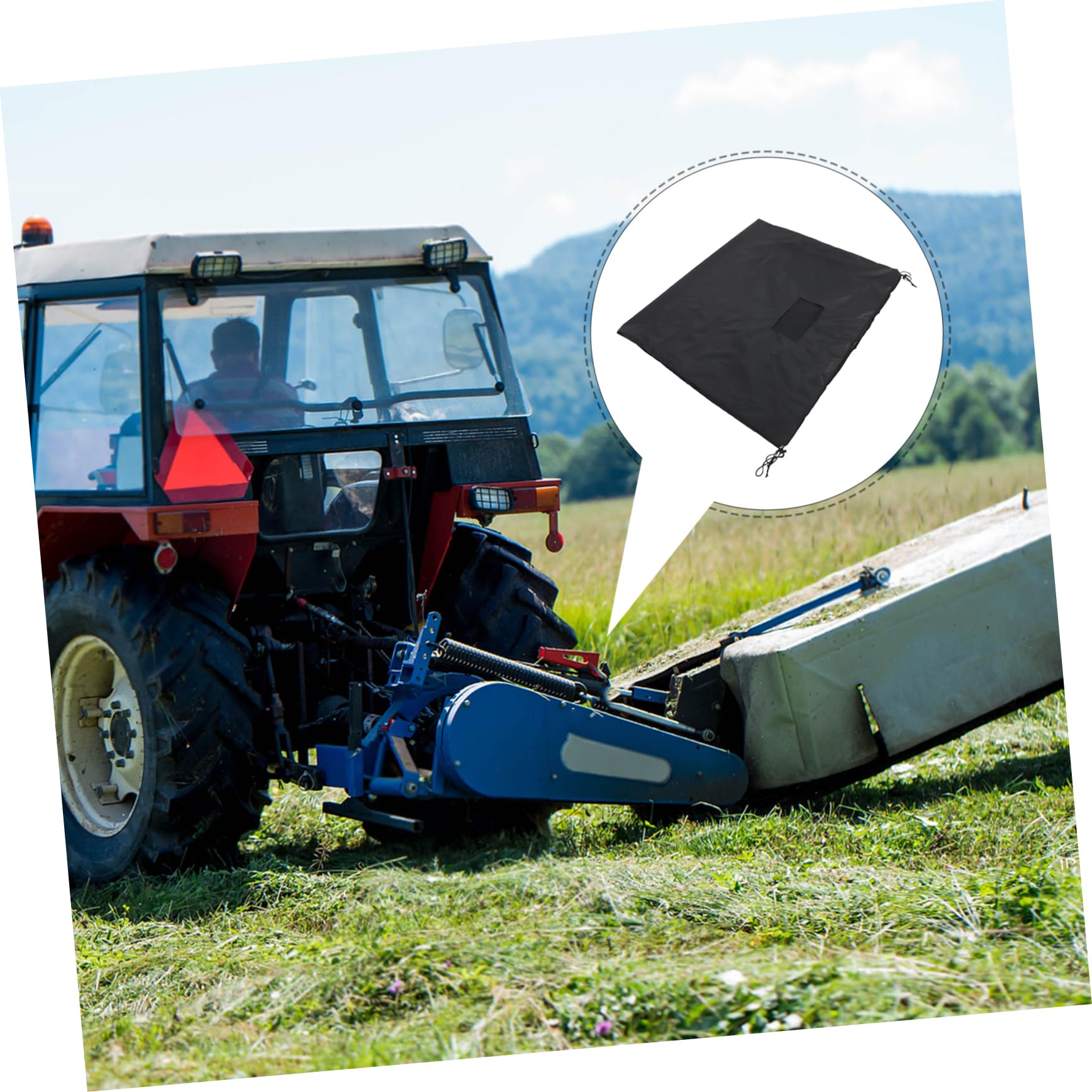 NUOBESTY Bolsa De Almacenamiento para Tractor para Jardín Patio para Desechos De Jardín Sobres Bolsas para Césped Pequeñas Bolsas De Almacenamiento para Exteriores Bolsa De