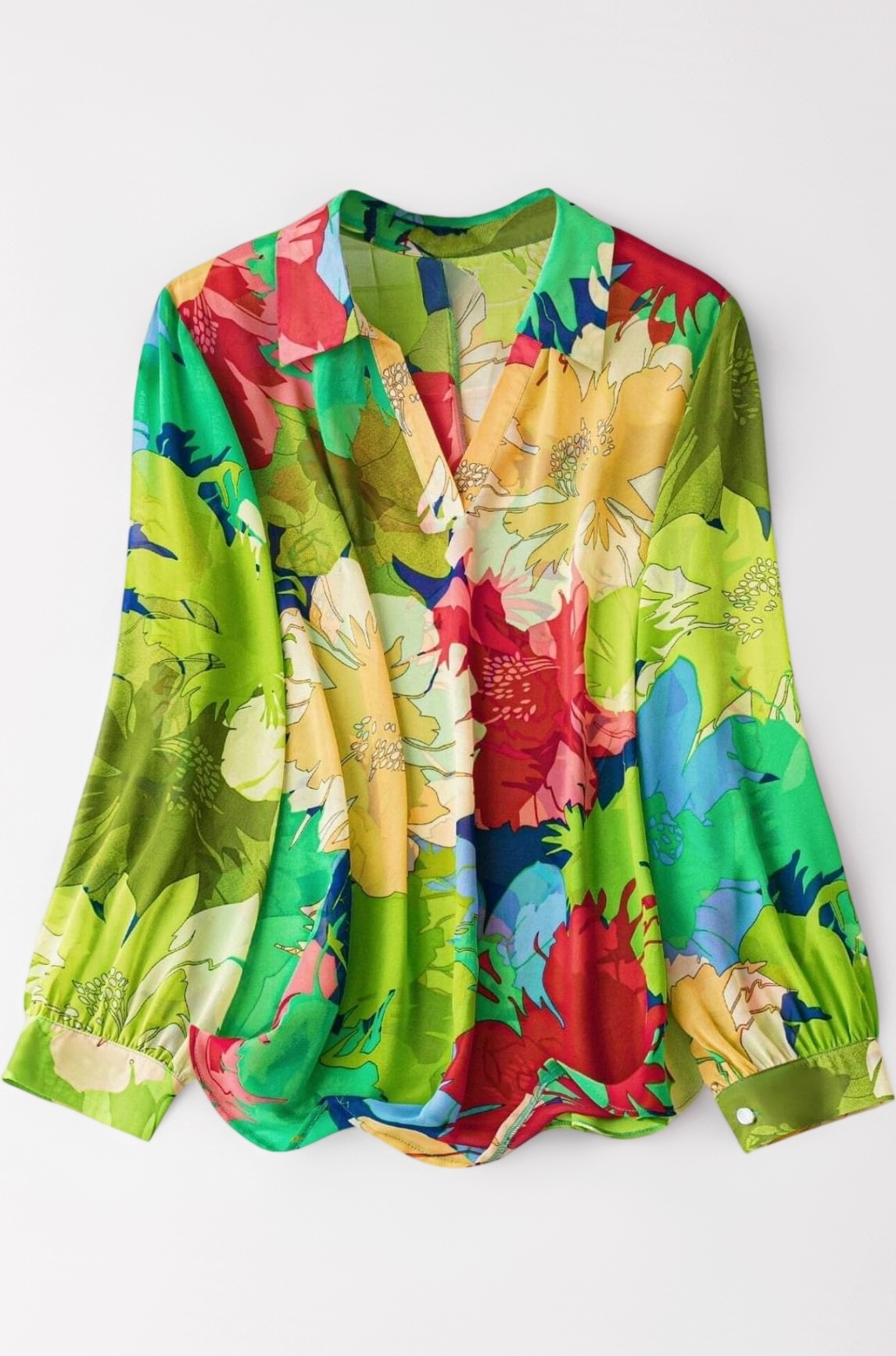 Women's Rayon Oversized Fit Korean Casual Short Sleeve Loose Fit Crop Top|Summer Wear