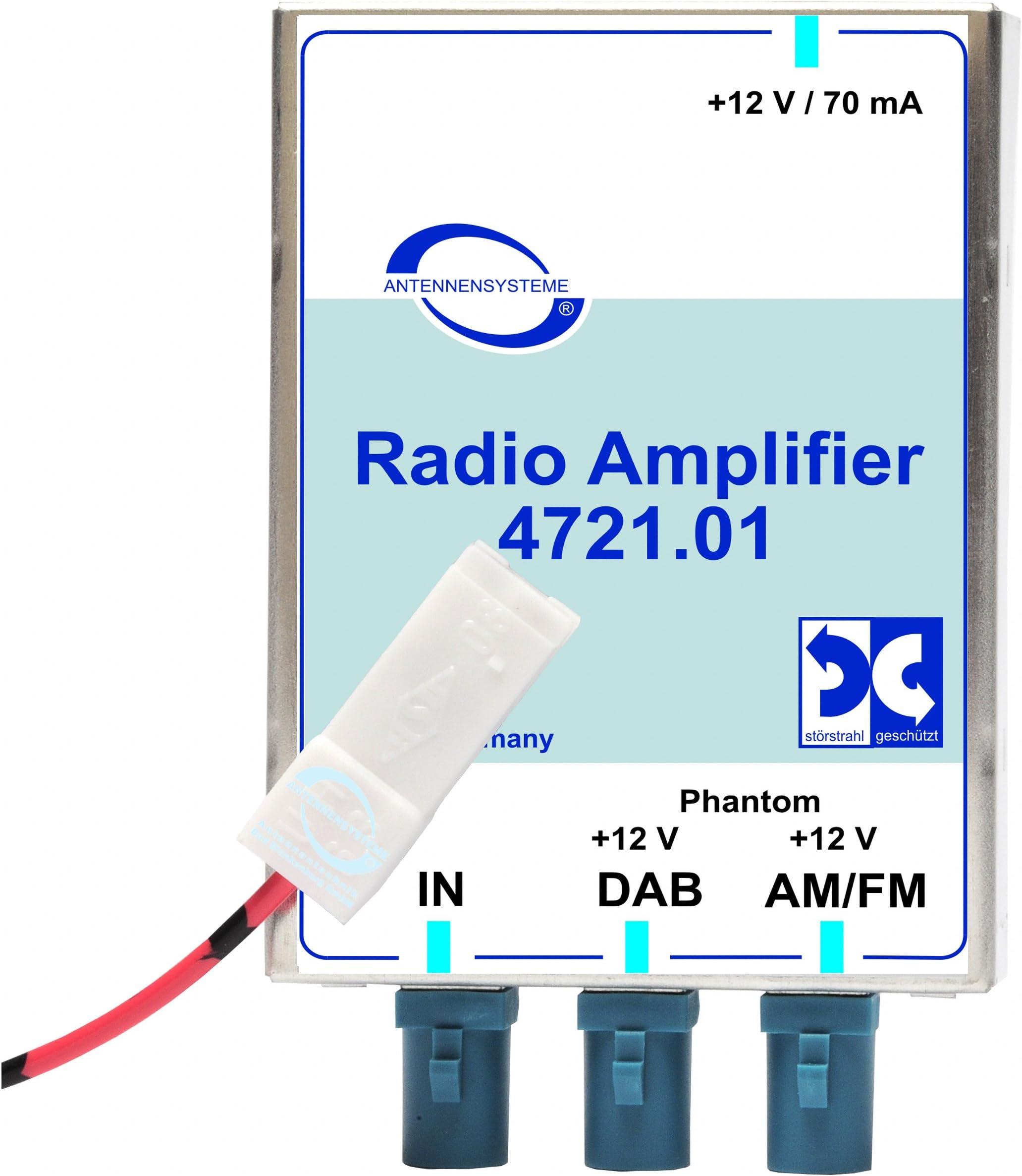 DAB In-Car Digital Radio Amplifier