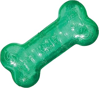 KONG Squeezz Crackle Bone, Large(colors may vary)
