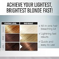 Vista 2 de Punky Colour Lightning Fast Kit de Decoloración Capilar de 40 Volúmenes - Aclarado y Tonificación en Casa, Tinte Vibrante para el Cabello