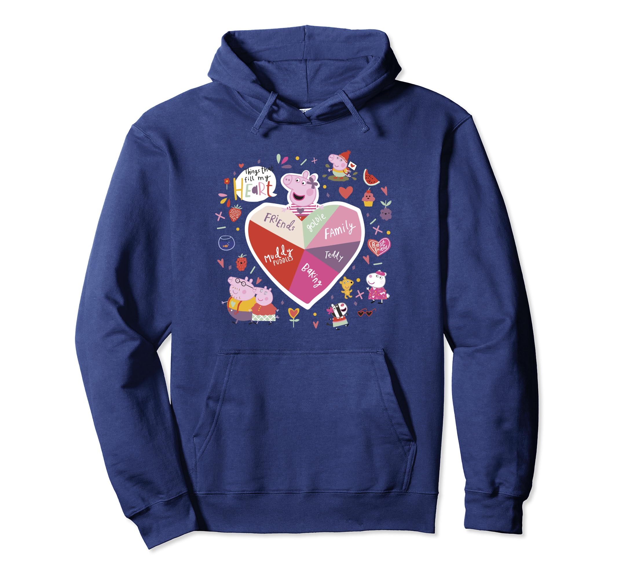 Peppa Pig Pullover Hoodie sweat graphique enfants pour une mode ludique et confortable