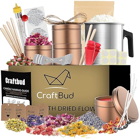 CraftBud: Unveil Your Candle-Crafting Mastery with Our Premium DIY Kit