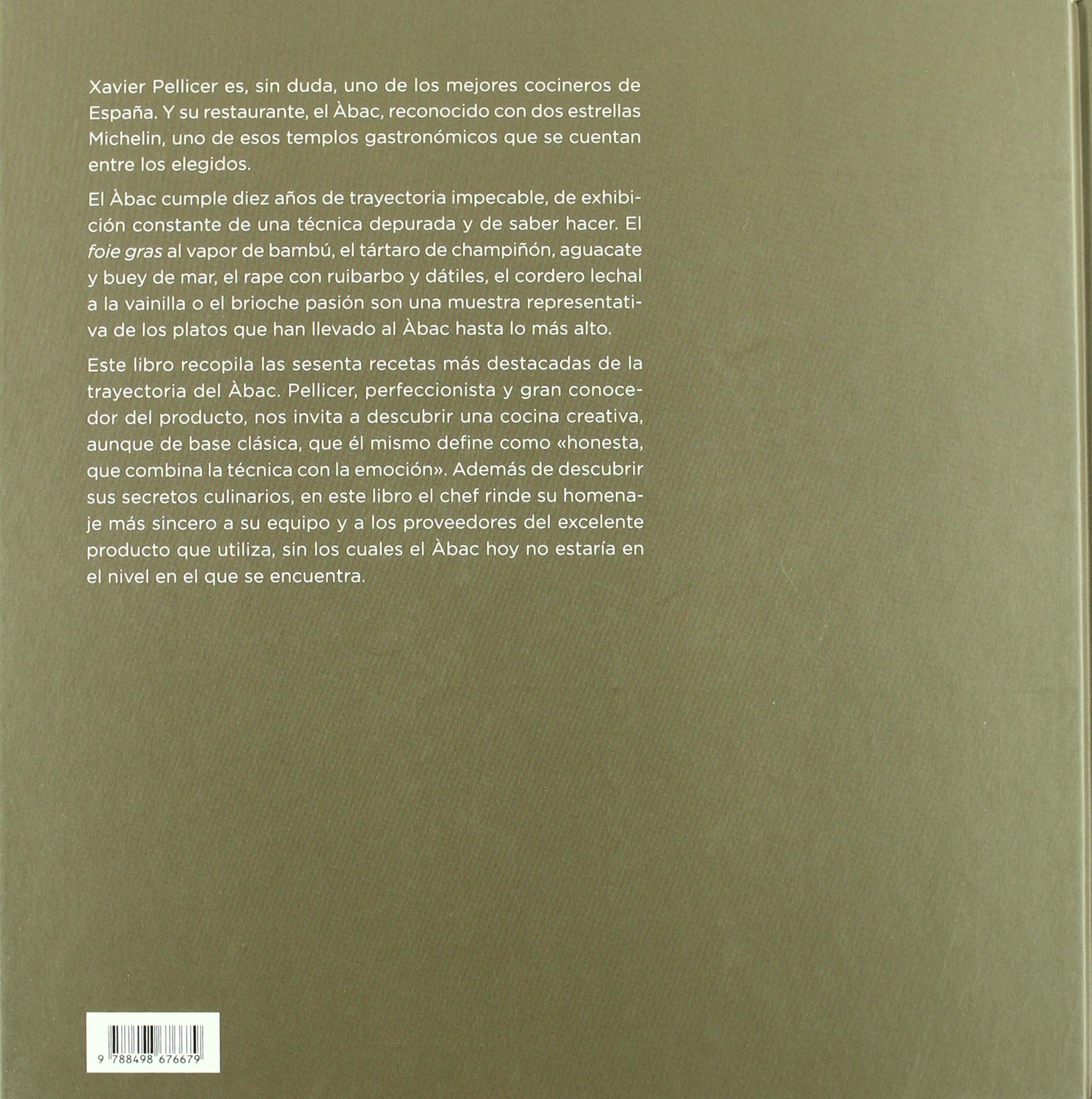 Abac: La cocina de Xavier Pellicer: 235 (Gastronomía y cocina)