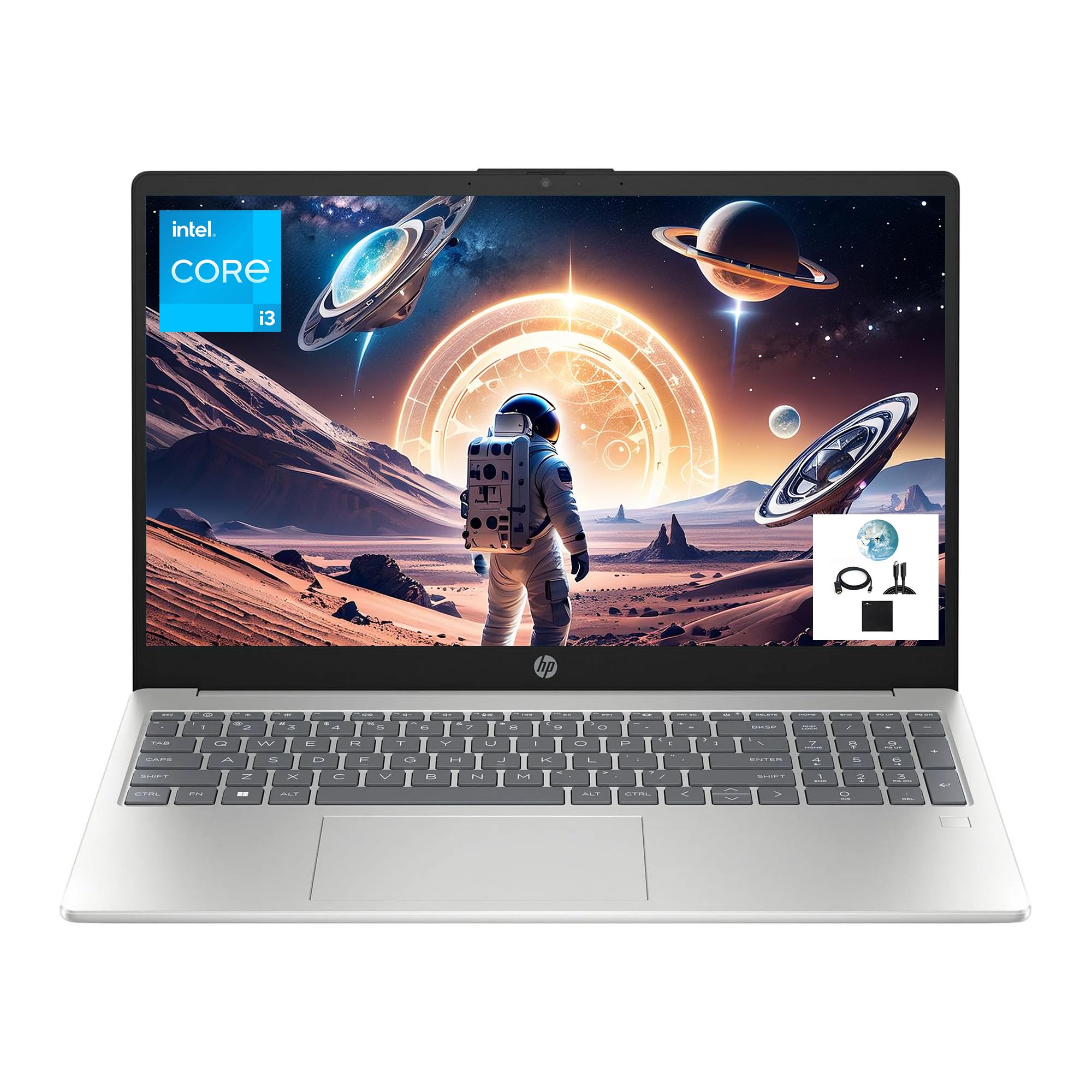 HP 15.6 FHD-Laptop, 32GB RAM 1TB SSD Intel Core i3-N305(Beat i3-1115G4) Student-Computer, Laptop-Computer with Fingerprint Win11 WiFi6 Bluetooth Ultra-Fast Performance for Work Entertainment