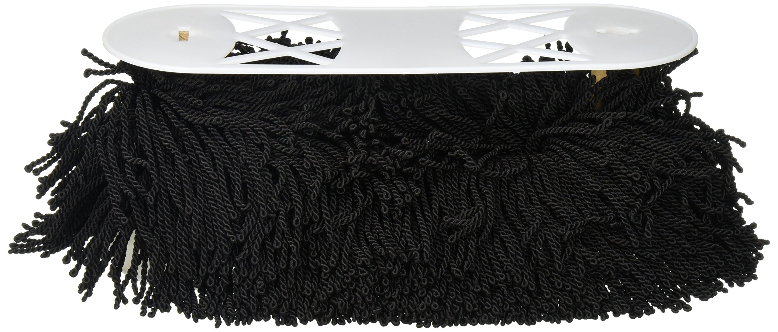 Wrights Bullion Fringe, 3-Inch by 9-Yard, Black