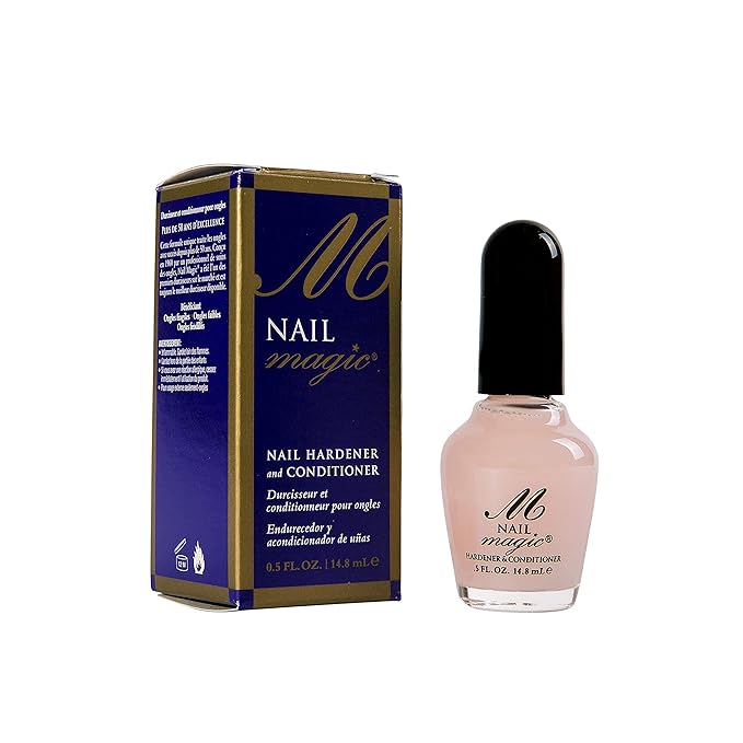 Nail Magic Nail Hardener & Conditioner, Pinkish, 0.5 Fl Oz Nail Strengthening