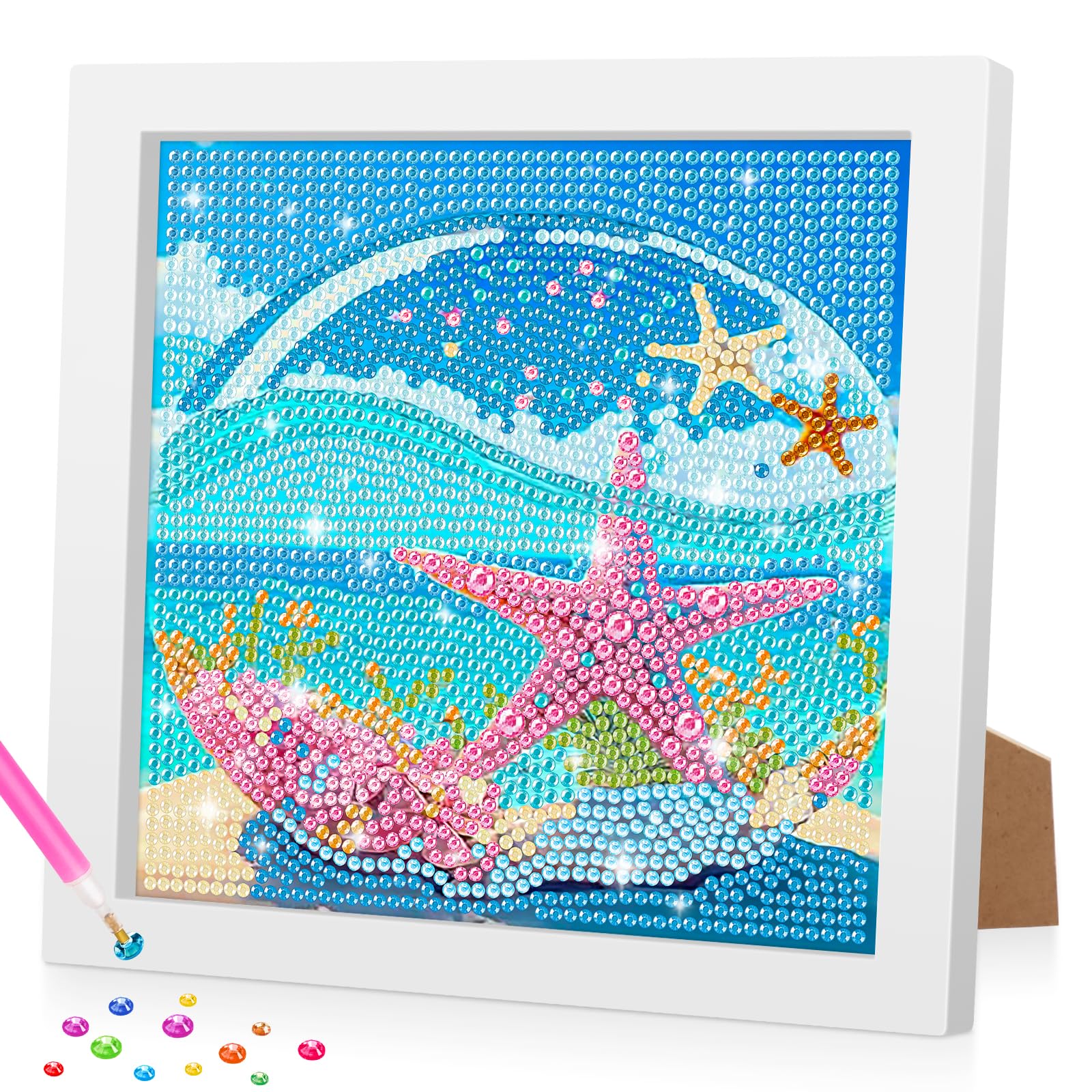 Amazon.com: Bowetile Beach 5D Diamond Art Kits for Adults