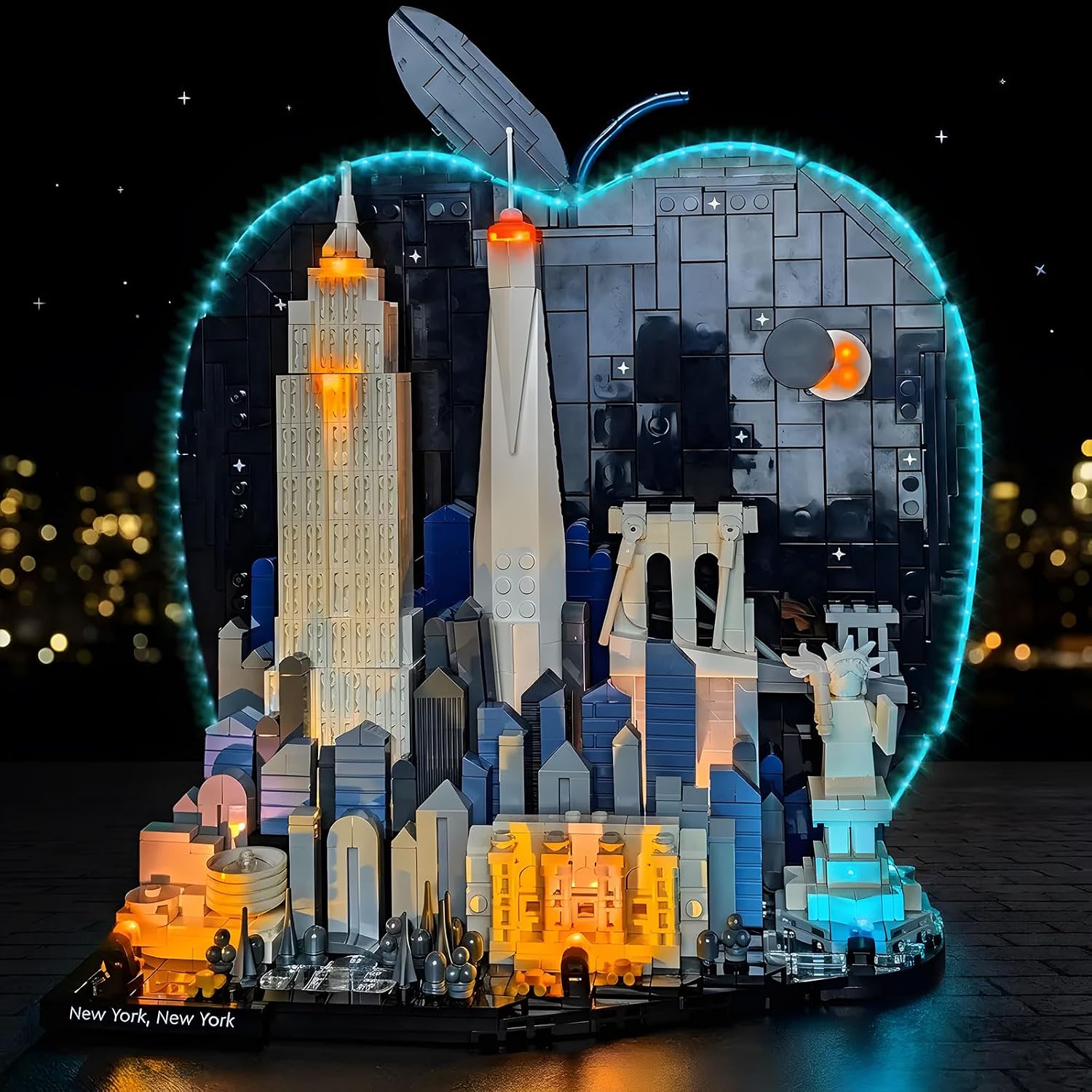LED Light Kit Compatible with Lego 21066 New York City – The Big Apple