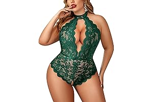 Sensuous Lace Bodysuit: Embrace Your Curvaceous Beauty