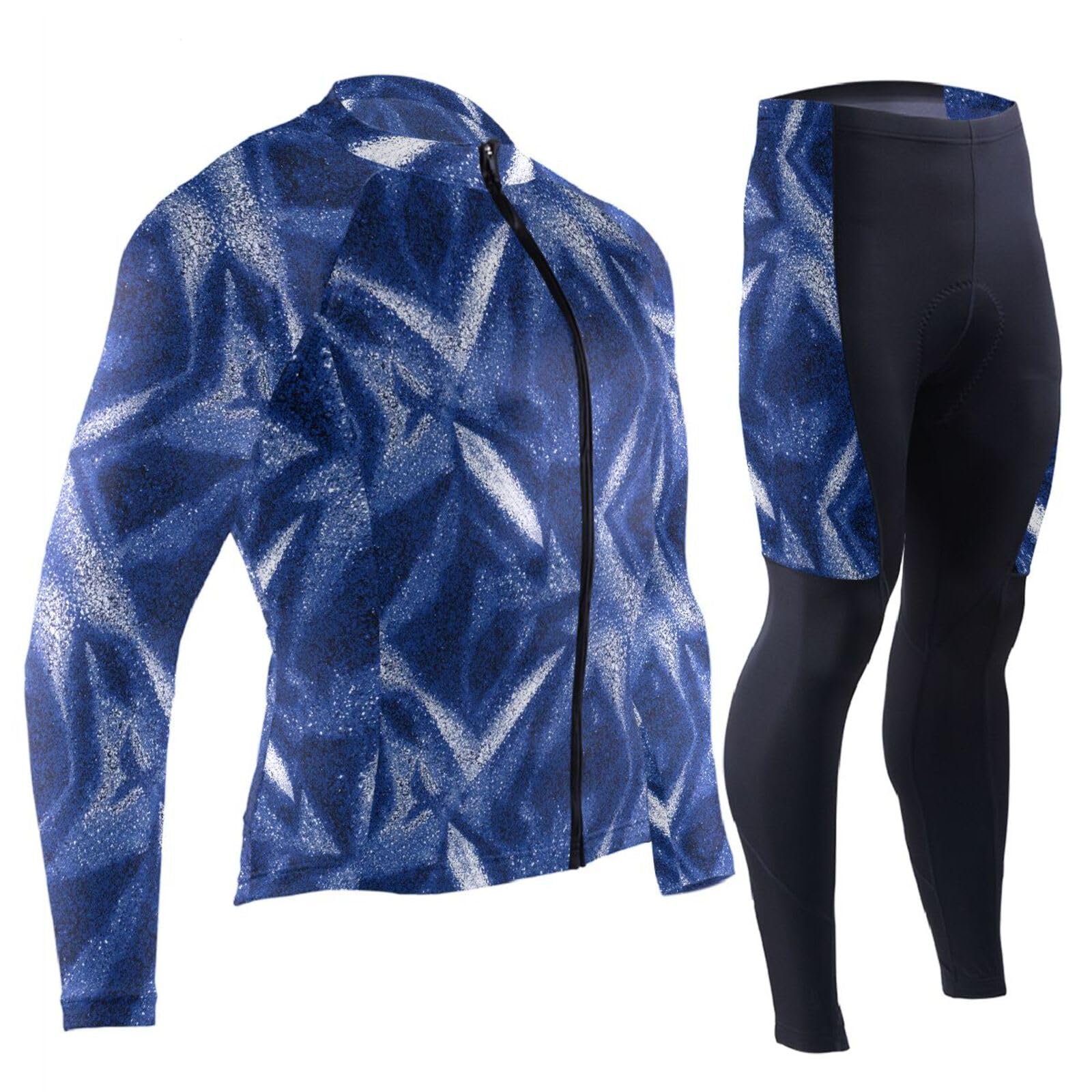 Herren Radtrikot mit Taschen Atmungsaktiv Rennradtrikot Herren 3D Gepolstert