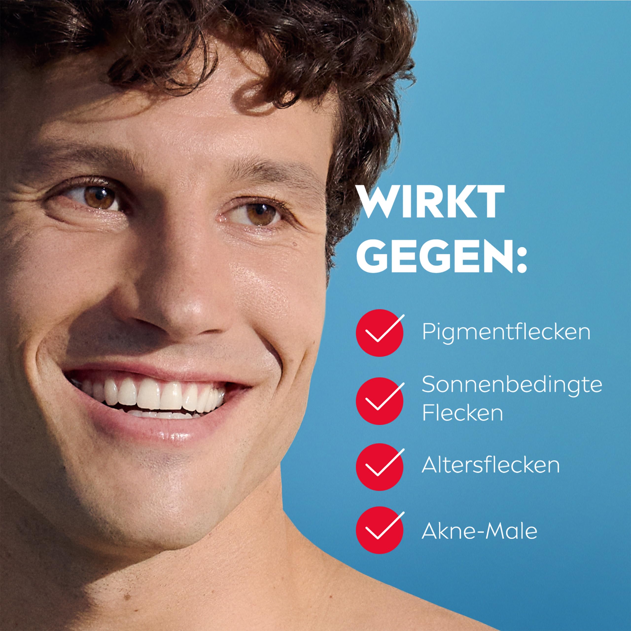 NIVEA MEN Anti-âge 2 en 1 Power Soins du jour avec SPF 30, soins du visage à l'acide hyaluronique pour hommes avec effet anti-âge, soins de la peau avec LUMINOUS630® contre les taches de vieillesse et