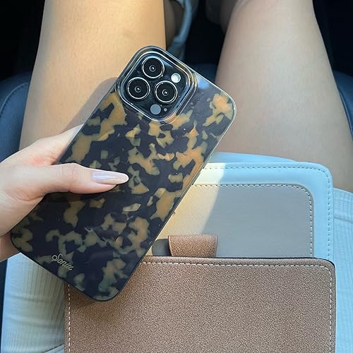 Miniatura 8 de Sonix - Funda con rasgado marrón para iPhone 13 Pro probada en caídas de 10pies, Funda protectora de caparazón de tortuga tipo leopardo para mujer