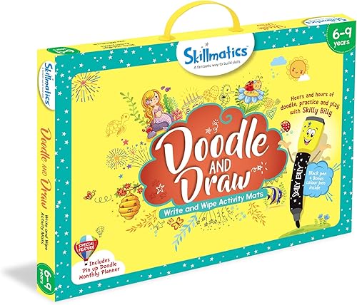 Miniatura 3 de Juego educativo de Skillmatics Math Master (maestro de las matemáticas). Con fichas reutilizables de actividades y 2 marcadores de borrado en seco.
