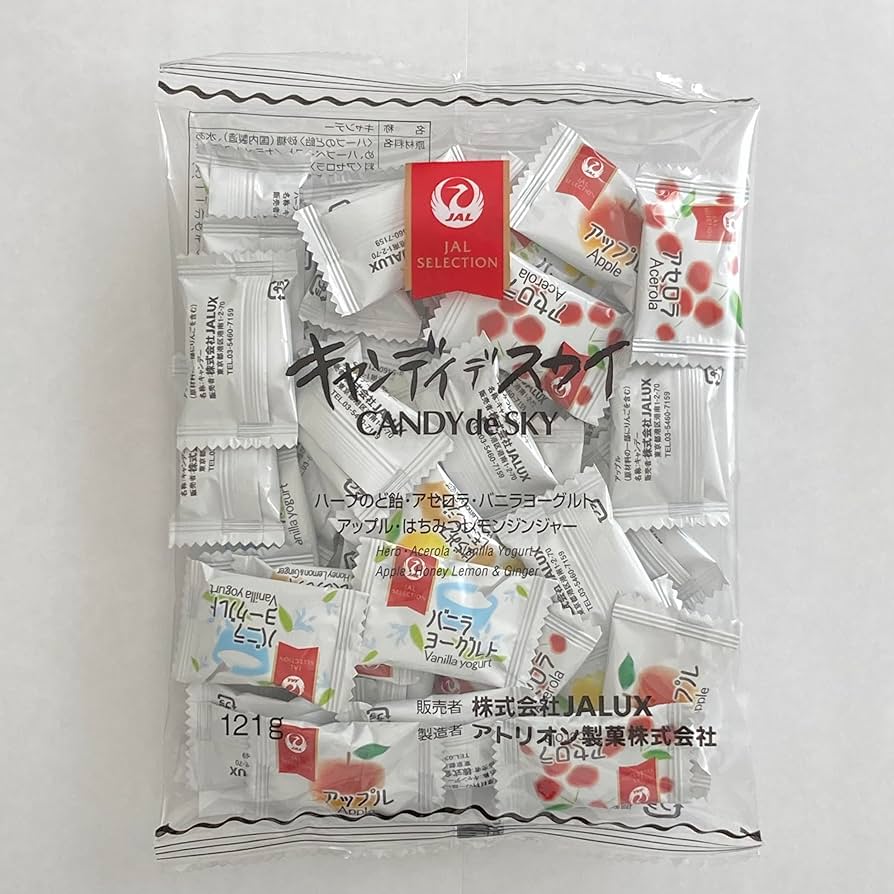 Amazon.co.jp: JAL SELECTION キャンディーデスカイ 121g×2