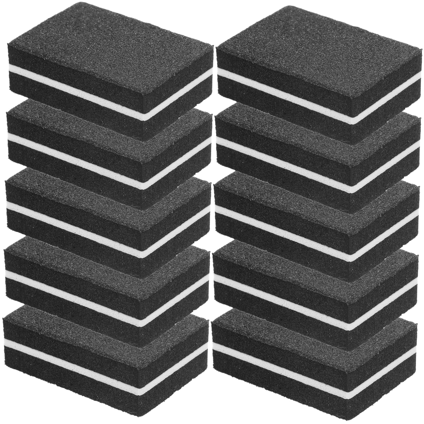 Healvian 250piezas Bloques De Esponja Para Lijado De Uñas De Pulidores Dobles Para Manicura y Pedicura Herramientas De Lijado Para Uñas De Manicura Compactos y Portátiles