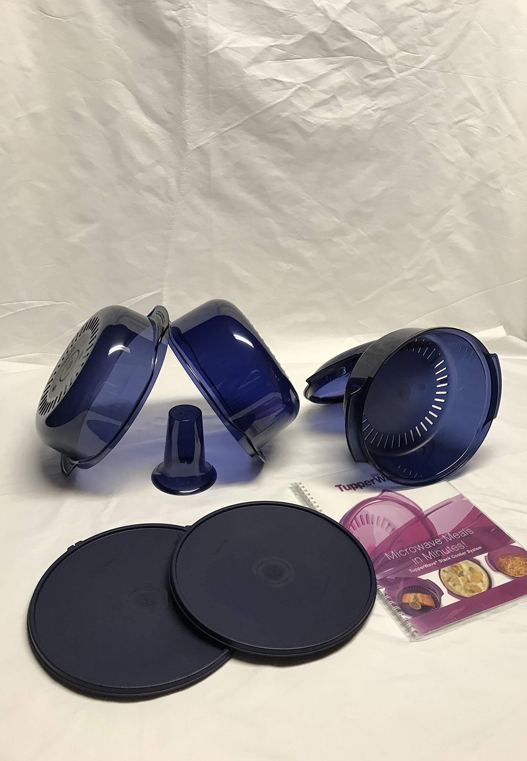 Tupperware 7 Piece Microwave Stack Cooker Set in Blue Buy Online in UAE at desertcart