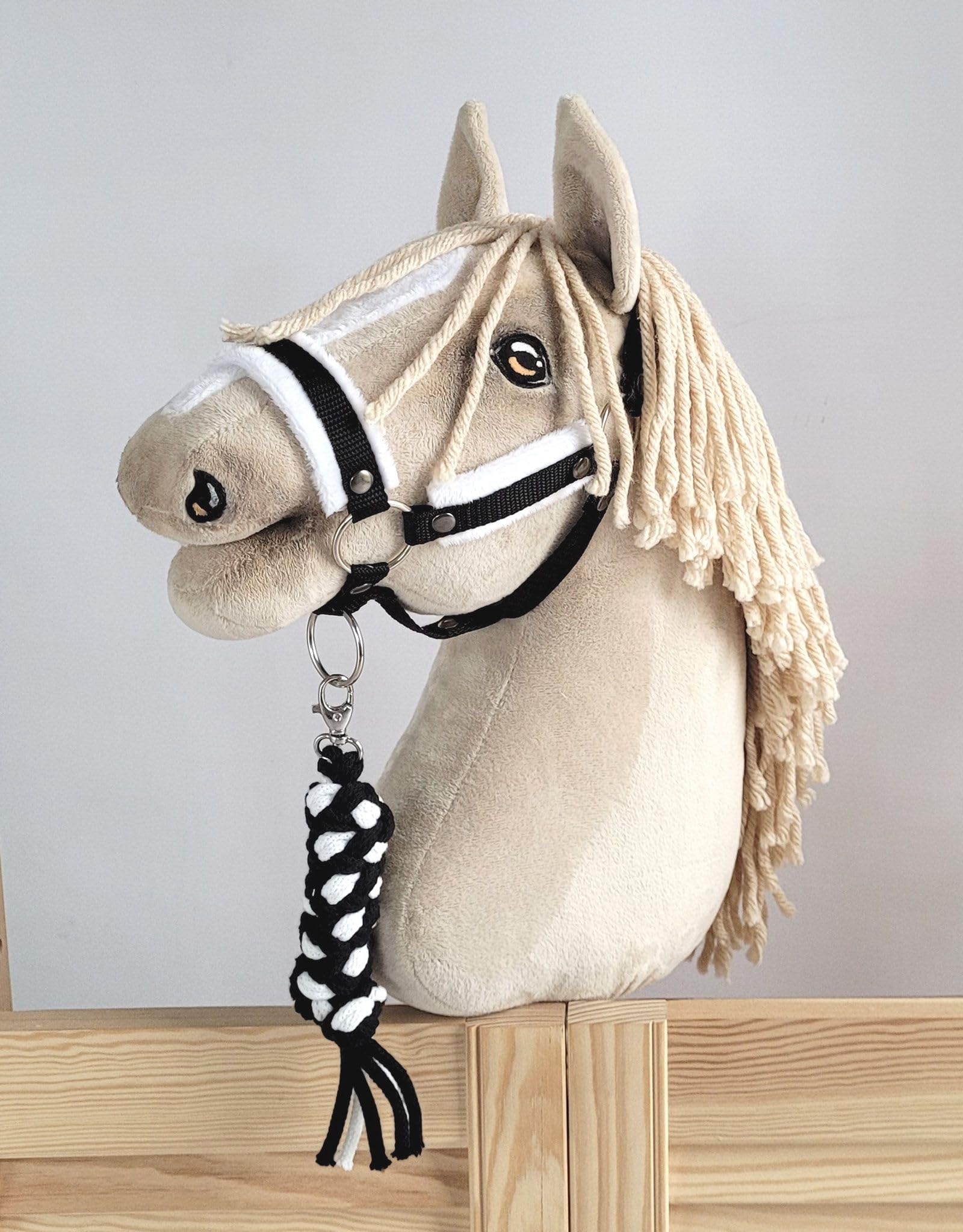 Hobby Horse Horse Cravatta - Bianco e Nero
