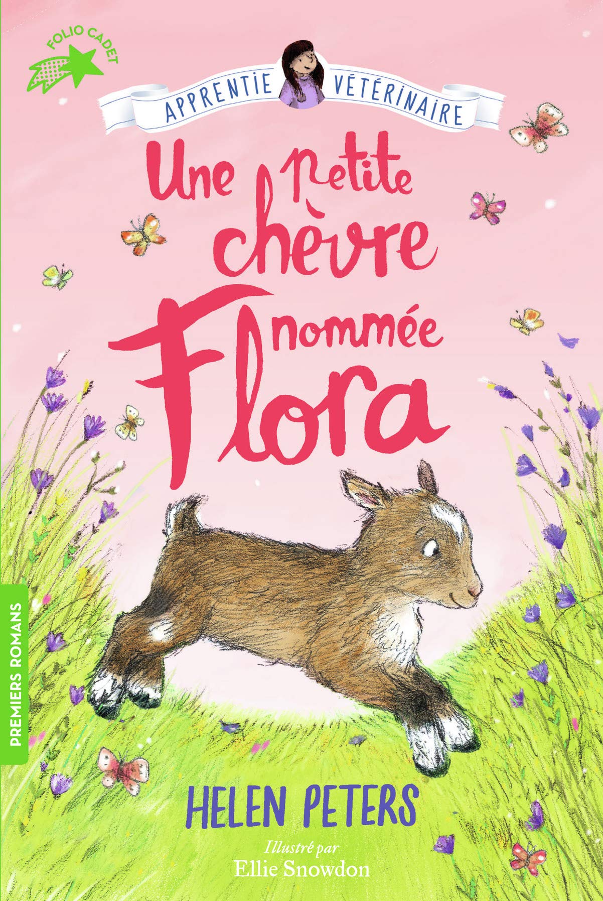 Jasmine, l'apprentie vétérinaire, 5 : Une petite chèvre nommée Flora (Folio Cadet Premiers romans)