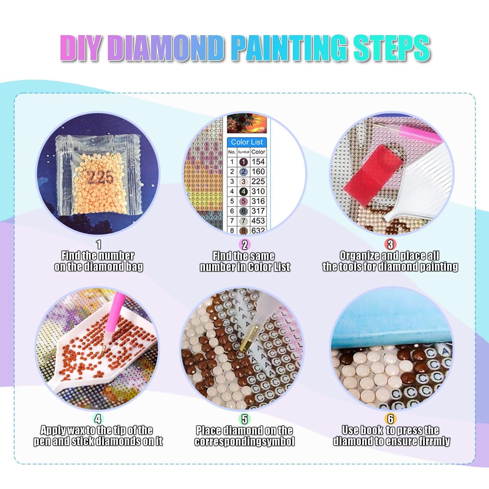 Diament Malarstwo Dorosły Kwiat Diament Malarstwo Kreskówka DIY Okrągłe Pełne wiertło Diament Zestaw artystyczny Klejnot Ścieg krzyżykowy Kryształ Rzemiosło Dekoracja domu, kreatywne hobby Prezenty