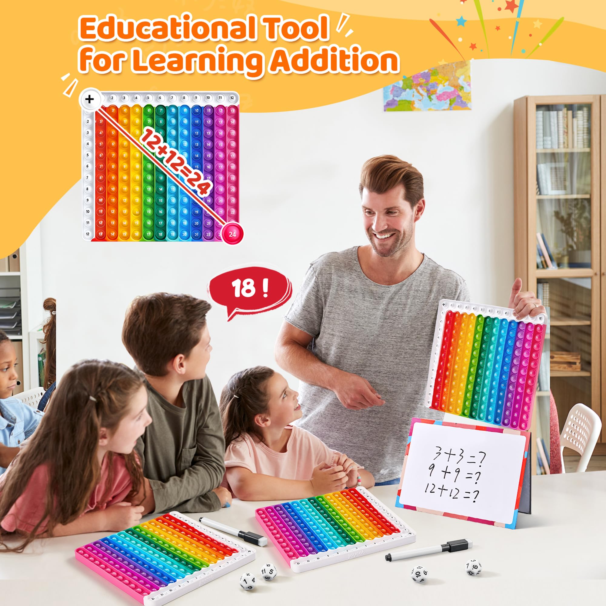 JoyCat Math Chart Fidget Toy - Image 4