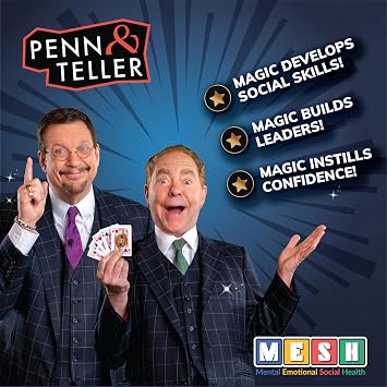 Abacus Brands Penn & Teller VR Magic Lab - Virtual Reality Kids Magic Book and Interactive STEM Learning Activity Set - for Ages 8 and Up