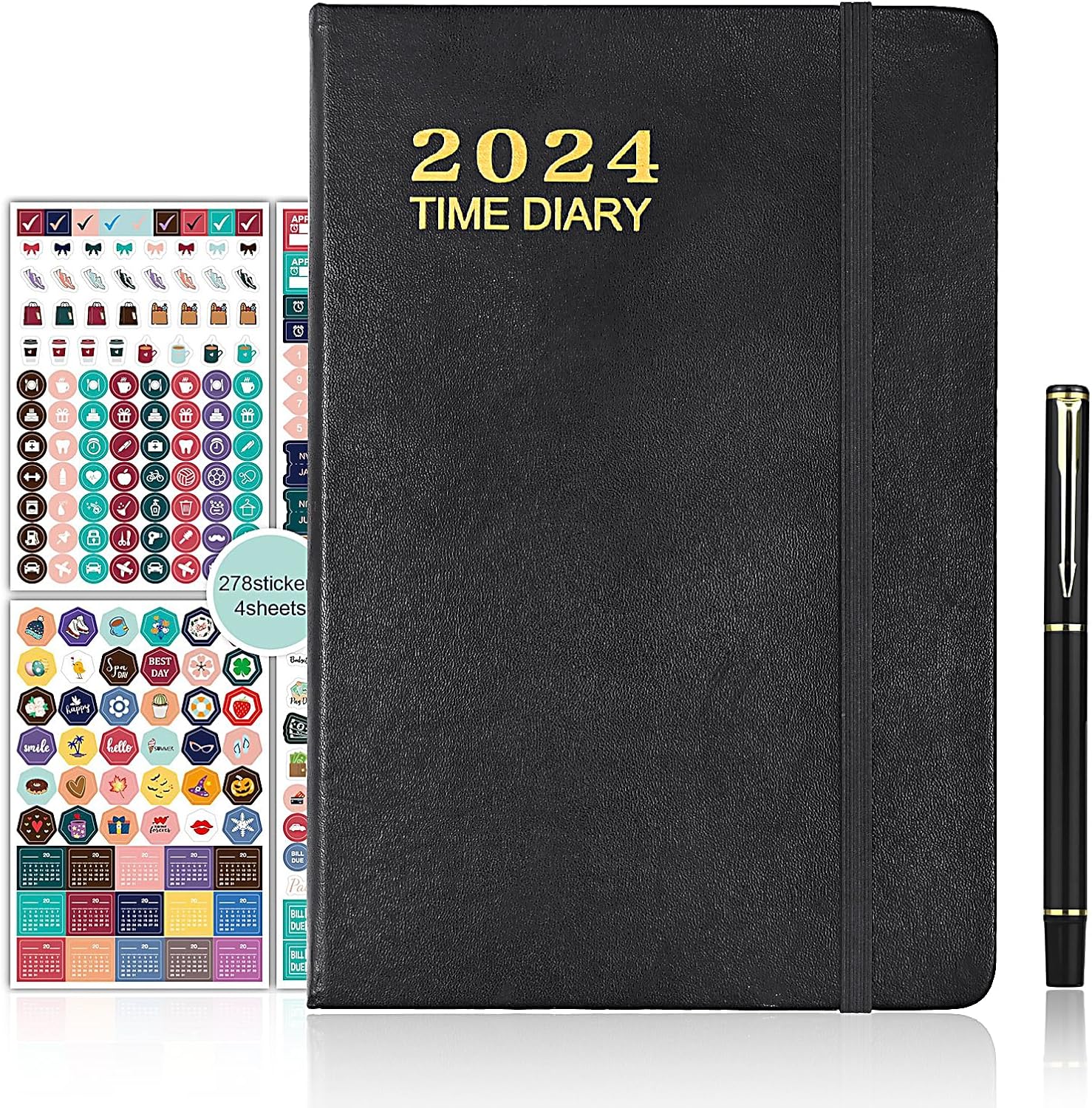 Diary 2024 A5 Day Per Page, 2024 Diary From Jan 2024 To Dec 2024, One - View #7