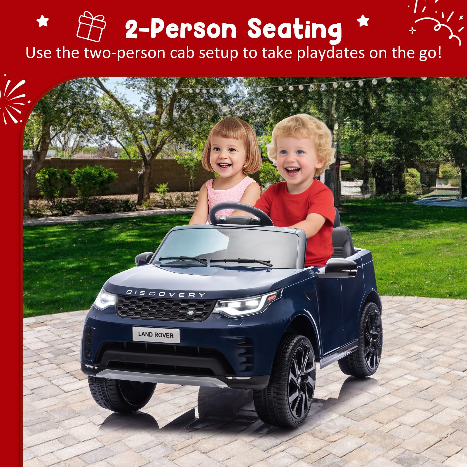 Car For Kids Kids Electric Car - Land Rover VELAR Ride-On Toy With ...
