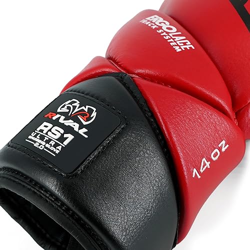 Miniatura 5 de RIVAL Boxing RS1 2.0 Ultra Pro Sparring Guantes, cierre con cordones, microfibra súper resistente, forro interior suave y acolchado de alta densidad