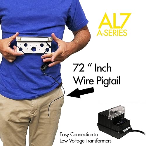 Miniatura 4 de Luz LED para adoquines Hardscape AL7 de fácil acceso. Luces de pared de contención de paisaje, iluminación de cubierta al aire libre. Luz blanca