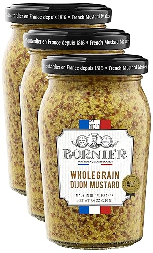 Miniatura 5 de BORNIER Mostaza Dijon original, 7.4 onzas
