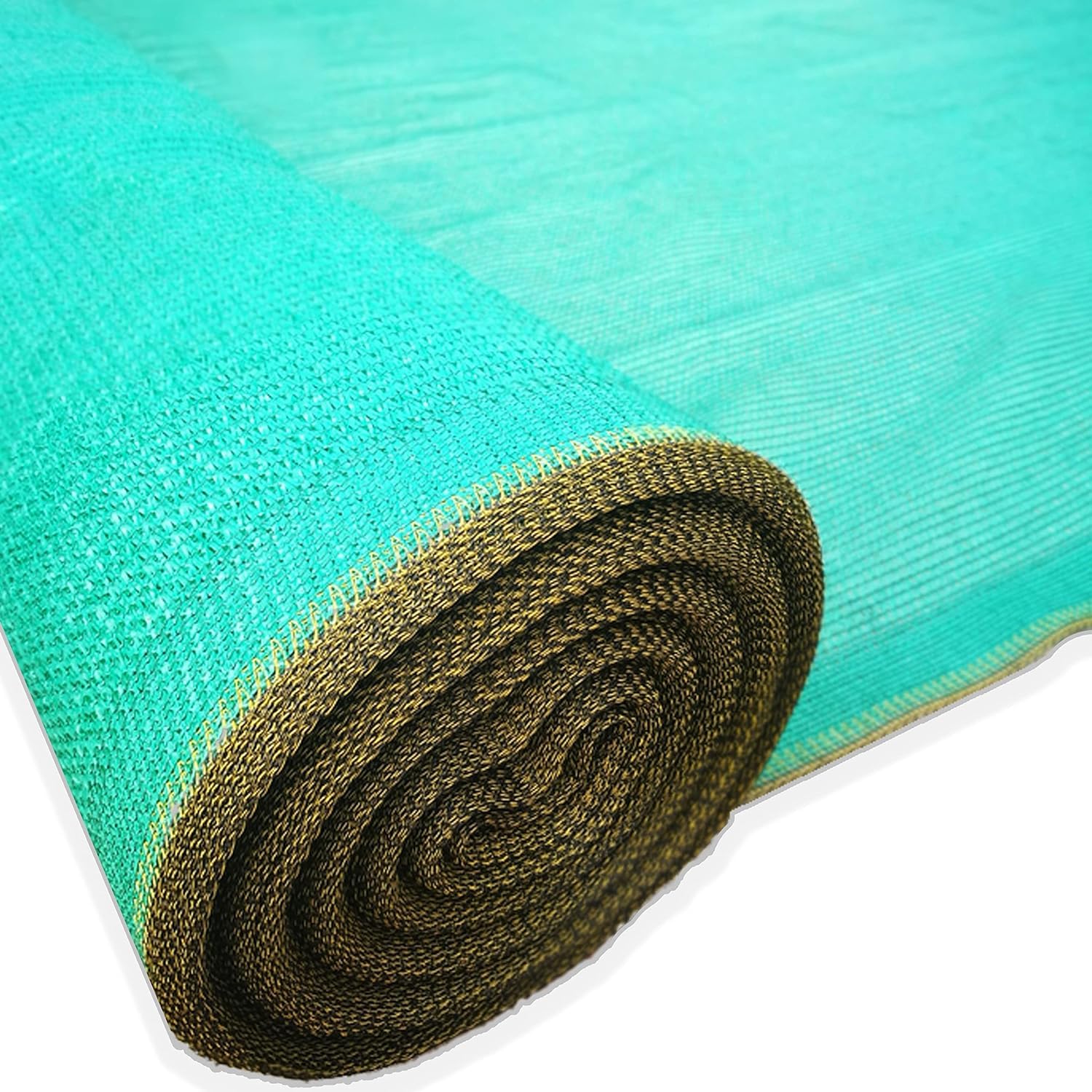 Buildingshop Green Net for Garden - 50% (5 X 20 Ft) Raw Product Factory Outlet Non-Stitched Sun Shade for Balcony, Green Parda, Garden Accessories, Car Parking Shed for Sun & Water Block-image-21