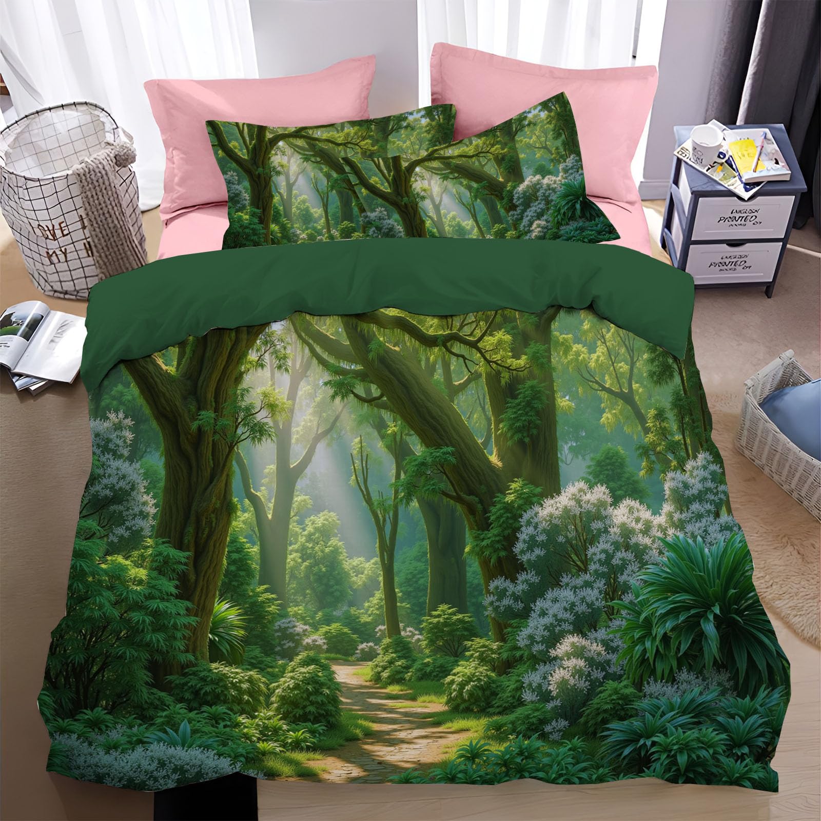 Housse de couette 140x200cm douce en microfibre tissage premium