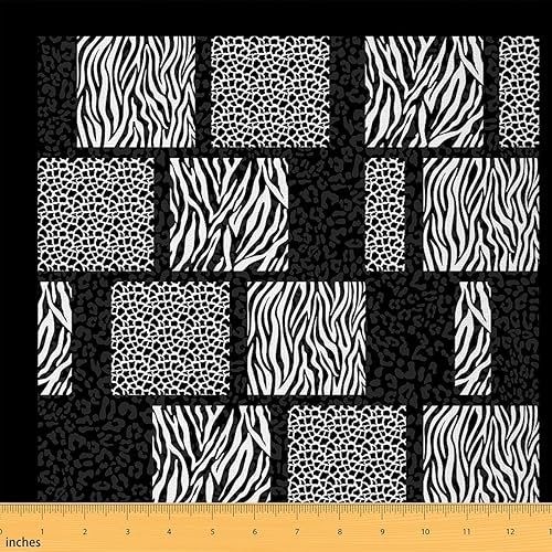 Miniatura 36 de The Yard - Tela de camuflaje gris, tela de tapicería negra blanca y gris para coser sillas, sofá, tela impermeable abstracta de camuflaje militar