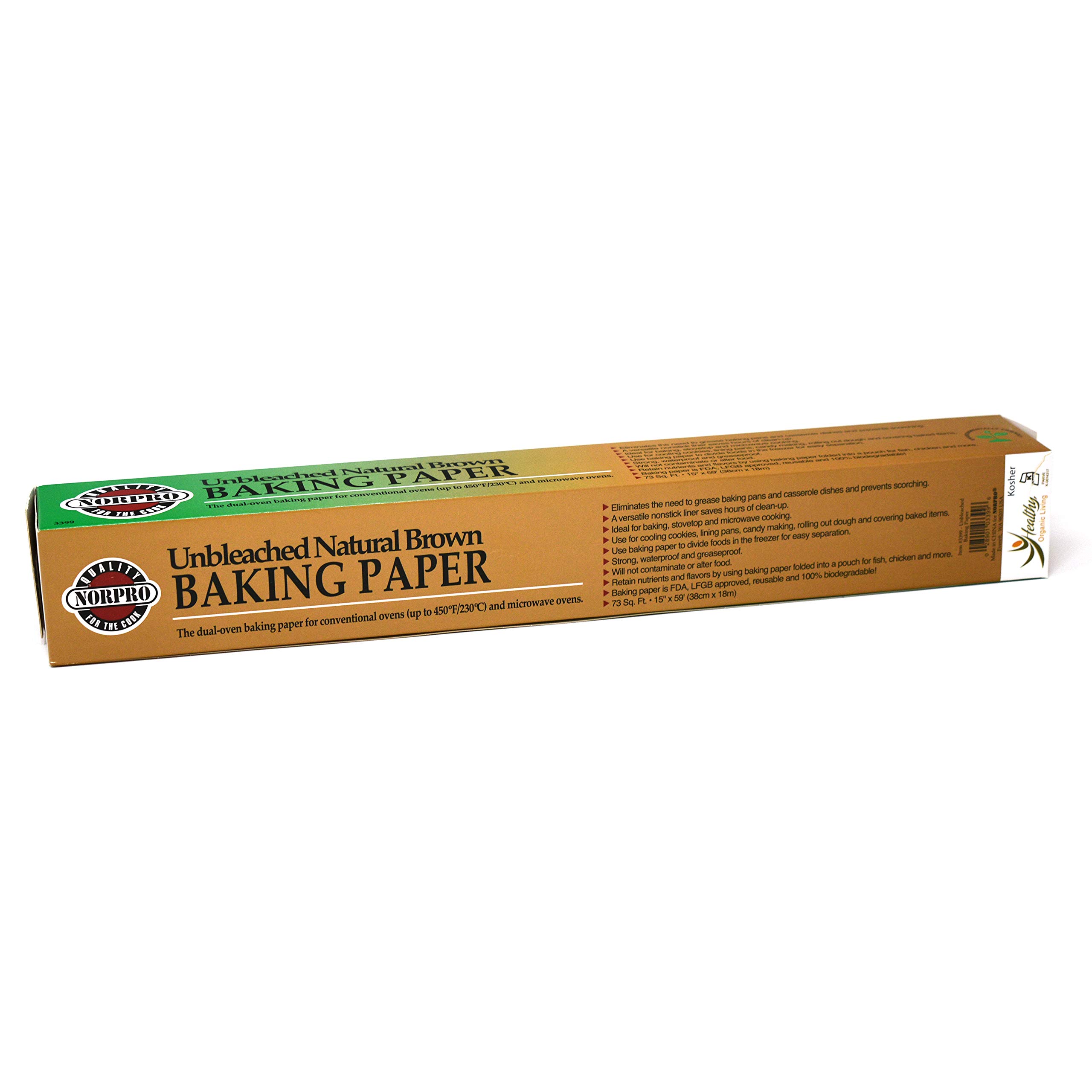 Norpro 73 m² Papier de Cuisson Non Blanchi