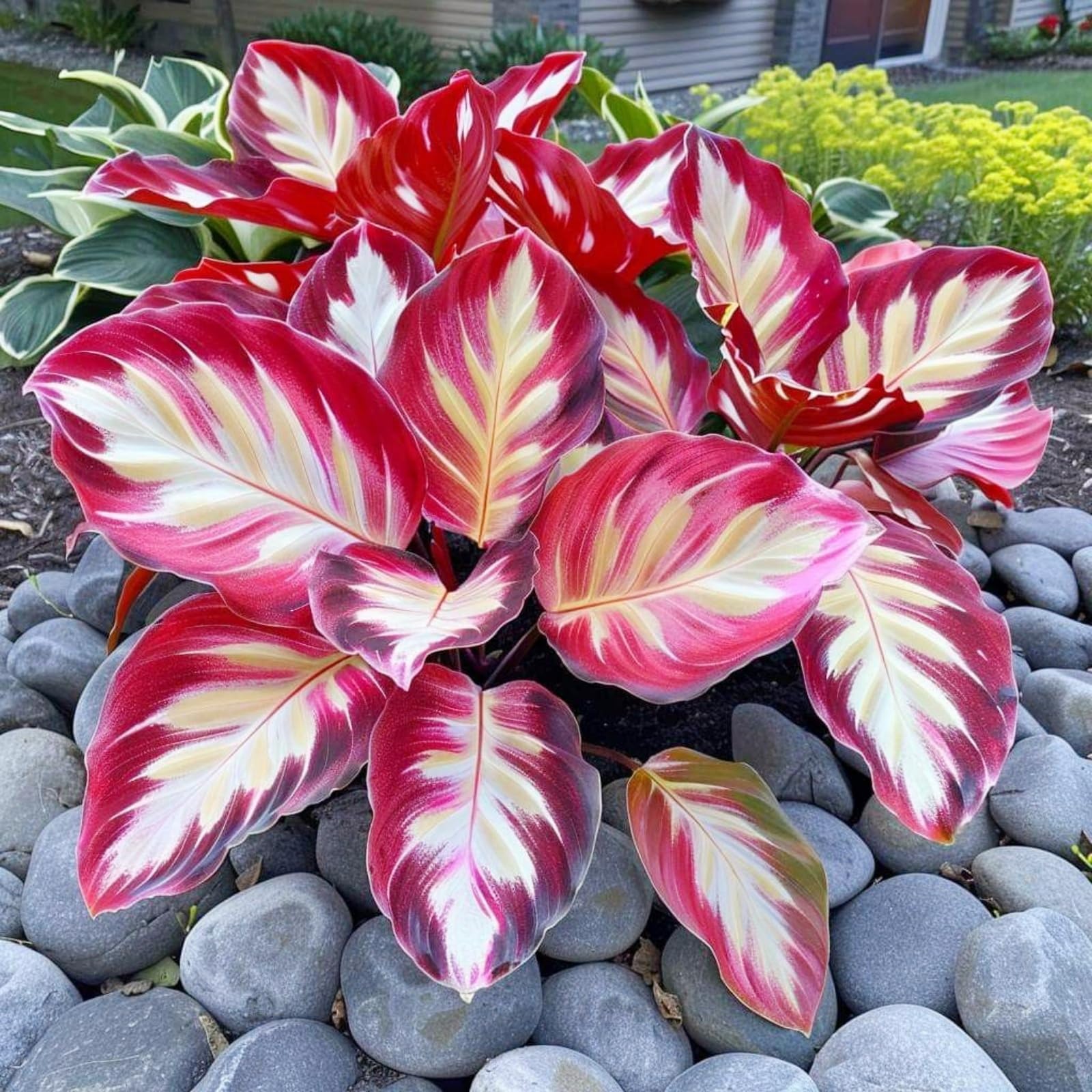 Imperial Hosta Bulbs in Bulk - Hardy Perennial, Timeless Elegance & Breathtaking Blooms, Perfect for Stunning Garden Displays-8 Bulbs-F