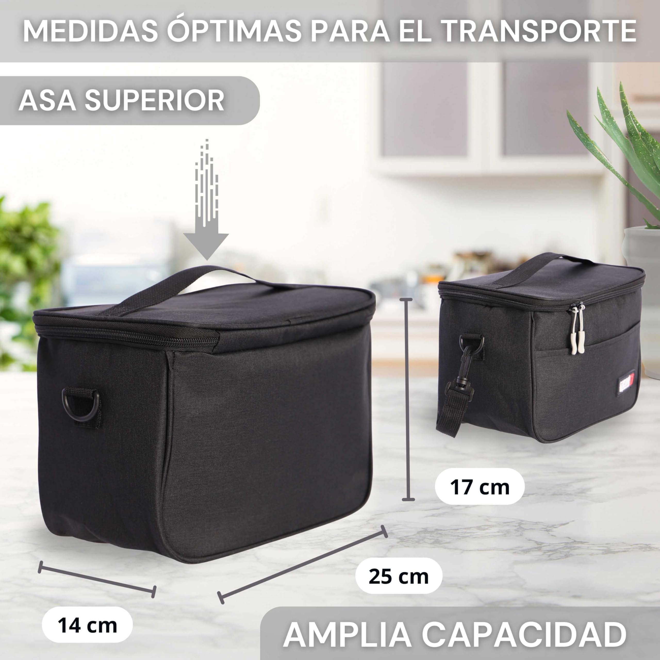 Coronel Tapioca - Bolsa Termica Porta Alimentos - Nevera portatil pequeña - Fiambreras comida trabajo - Lunch box - Bolsa Porta Alimentos - Bolsa merienda - bolsa comida trabajo, Sidney — view 5